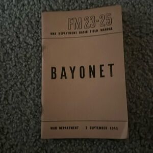 War Department Field Manual September 1943